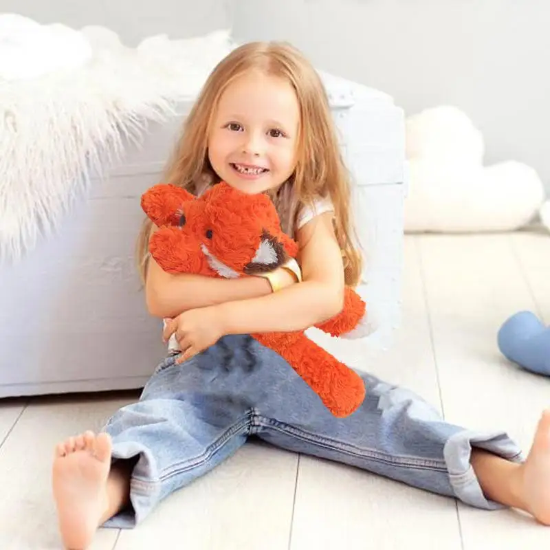 Мягкая лиса 14-дюймовая обнимающая плюшевая декор для дивана мягкие лежачие