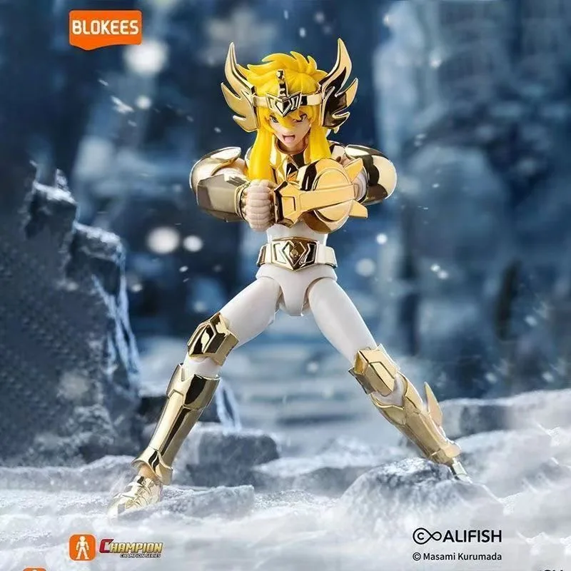 Фото BLOKEES Новая модель-конструктор Saint Seiya Beyond Edition: Фигурка Cygnus Hyoga -EX, собранная модель, коллекционный подарок №1