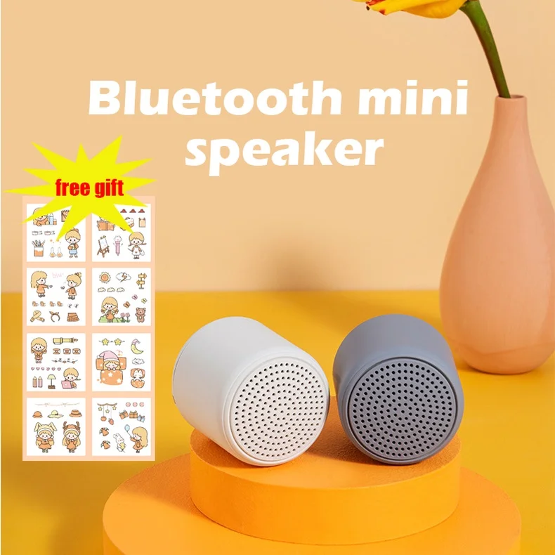 

Mini Bluetooth Speaker 16 colors TWS Macaron Audio Inpods Little Fun Portable smart bluetooth speaker
