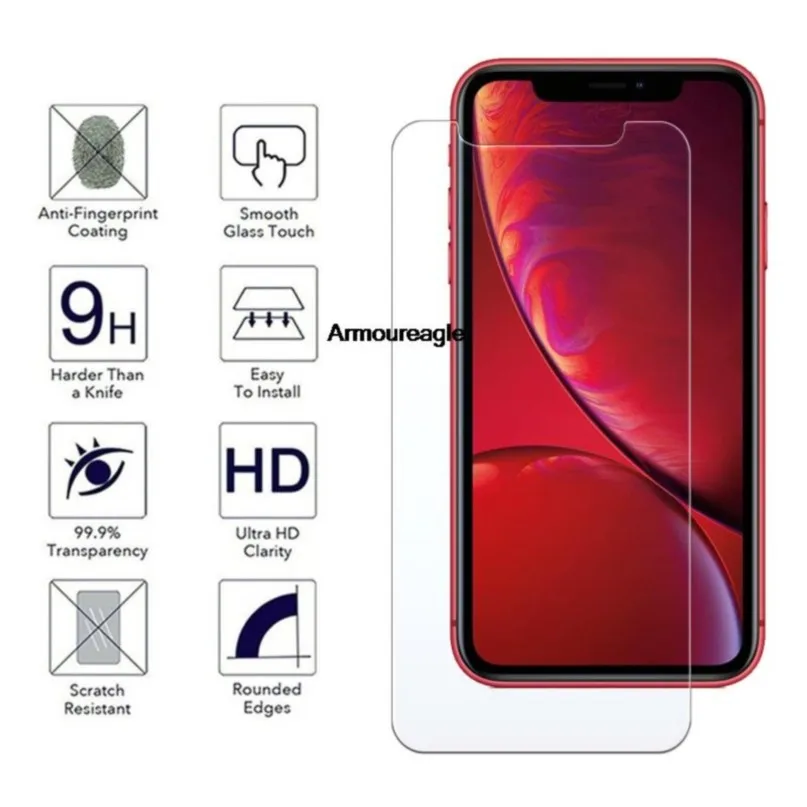 Закаленное стекло для безопасности iphone x xs защитная пленка экрана max xr ip 10r