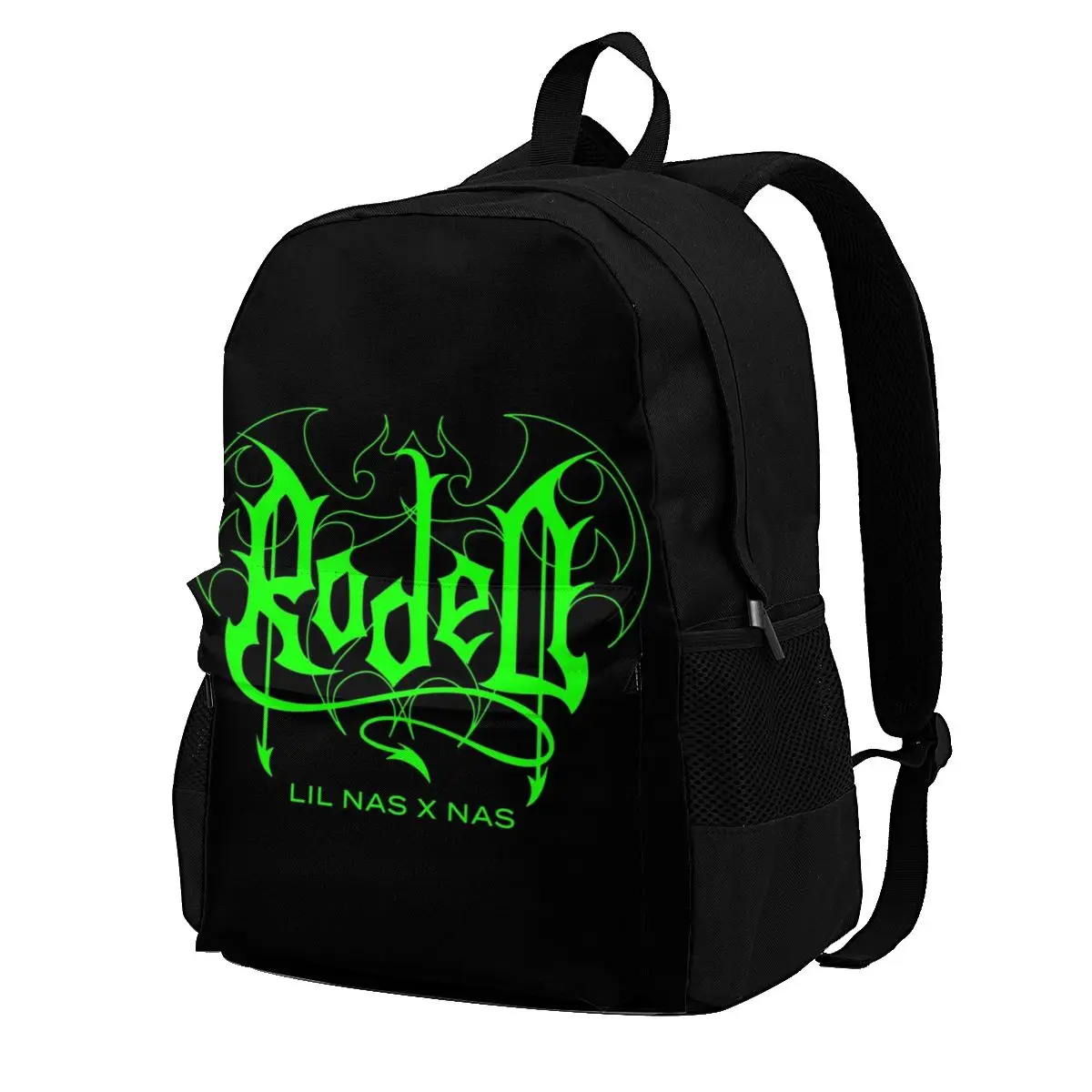 

Lil Nas X Rodeo Backpacks album art word green music cool Durable Sweet Polyester Backpack Back To School Youth Bags