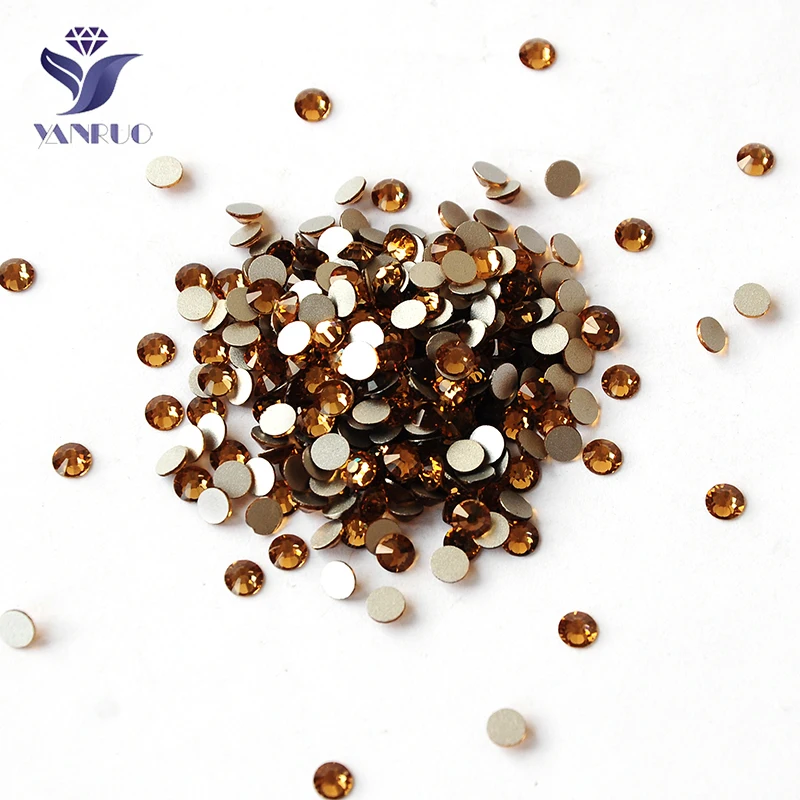 2000NoHF Lt. Col. Topaz все размеры стеклянная задняя сторона красота аксессуары ювелирные