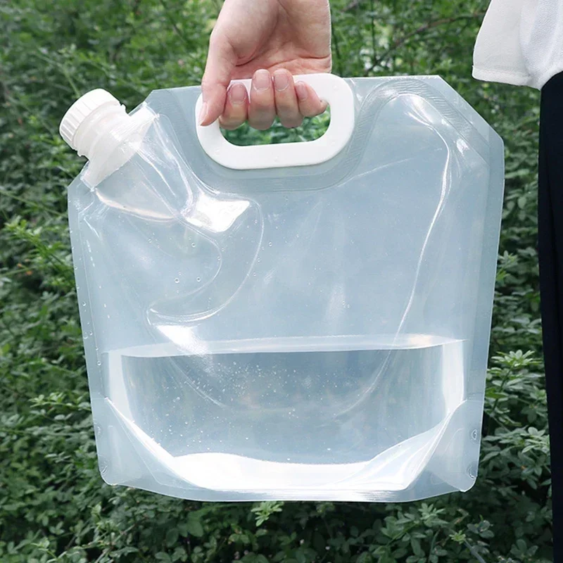 

Outdoor Large Thickened Container Water Capacity Bag Hiking Bag Water Foldable Water Portable Storage Drinking Camping