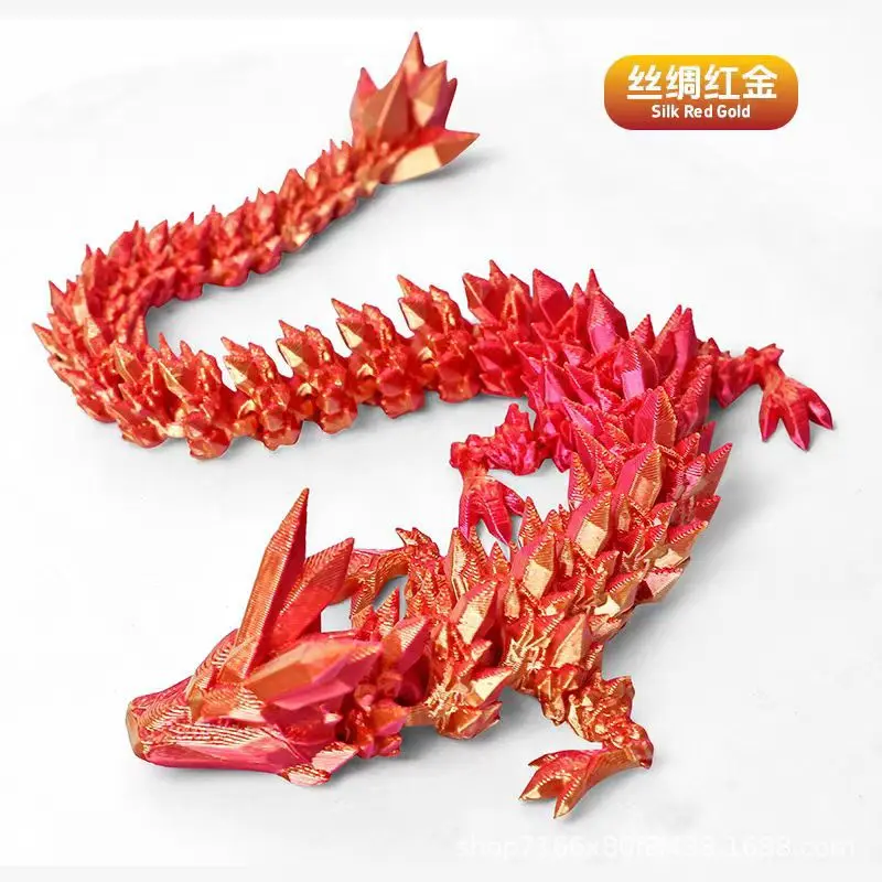 

Пластиковый 3D-печать дракон светящийся в темноте