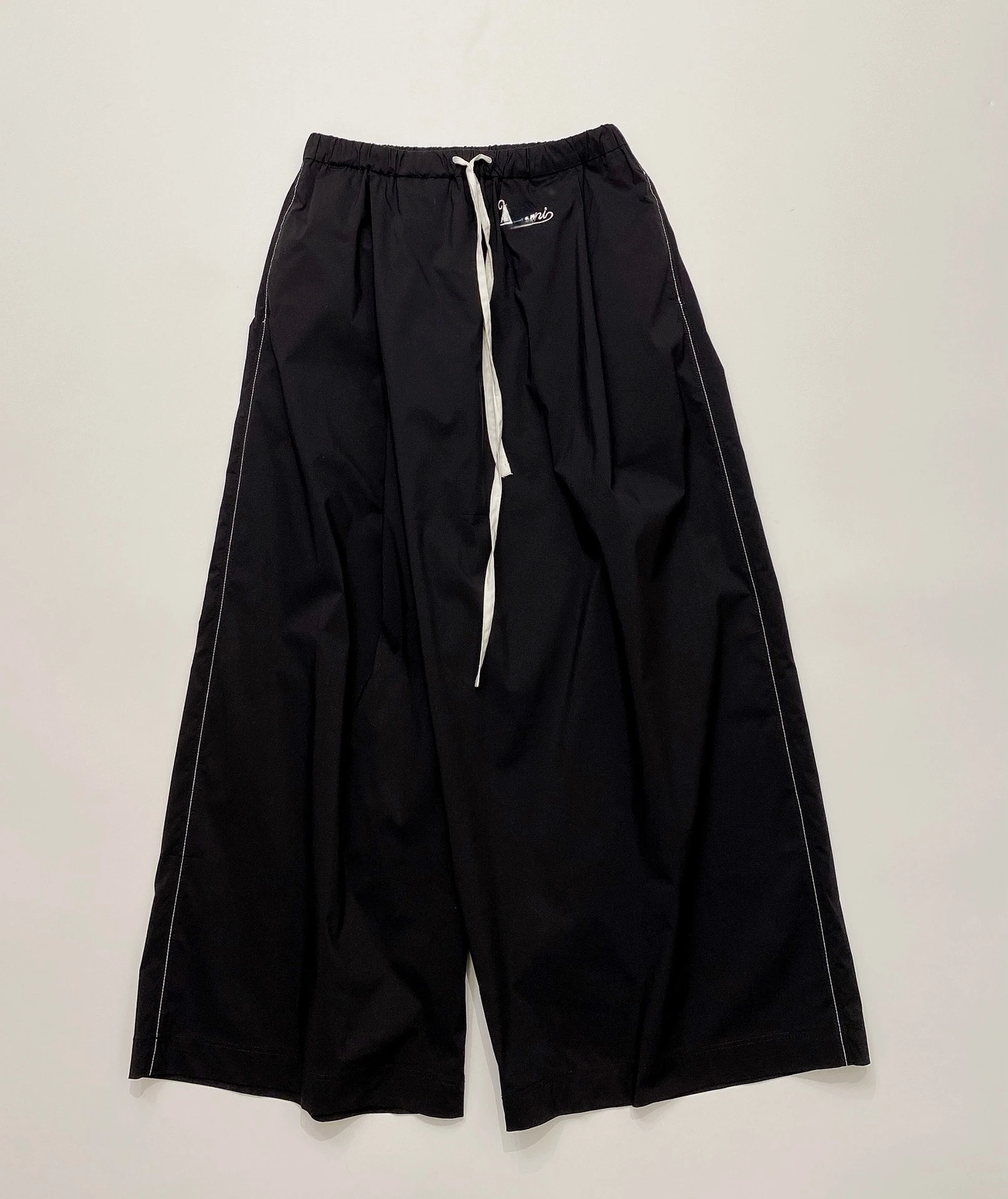 

2022 New Product Niche Design Statement Cross Design Elastic Waist Slacks Trousers Casual Pants