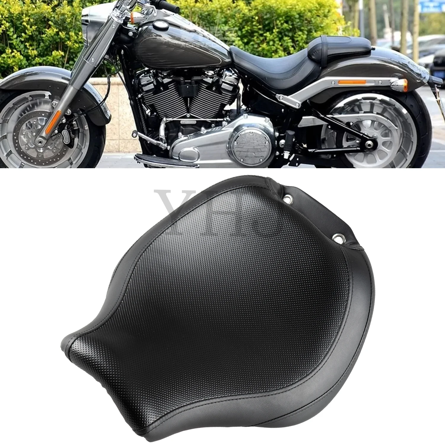 Для Harley Fat Boy FLFB 114 FLFBS 2018-2023 мотоциклетное соло переднее сиденье для водителя