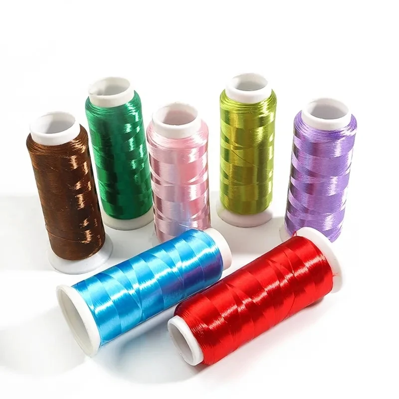 Шпилька для волос сделай сам яркая однониточная крученая шелковая нить