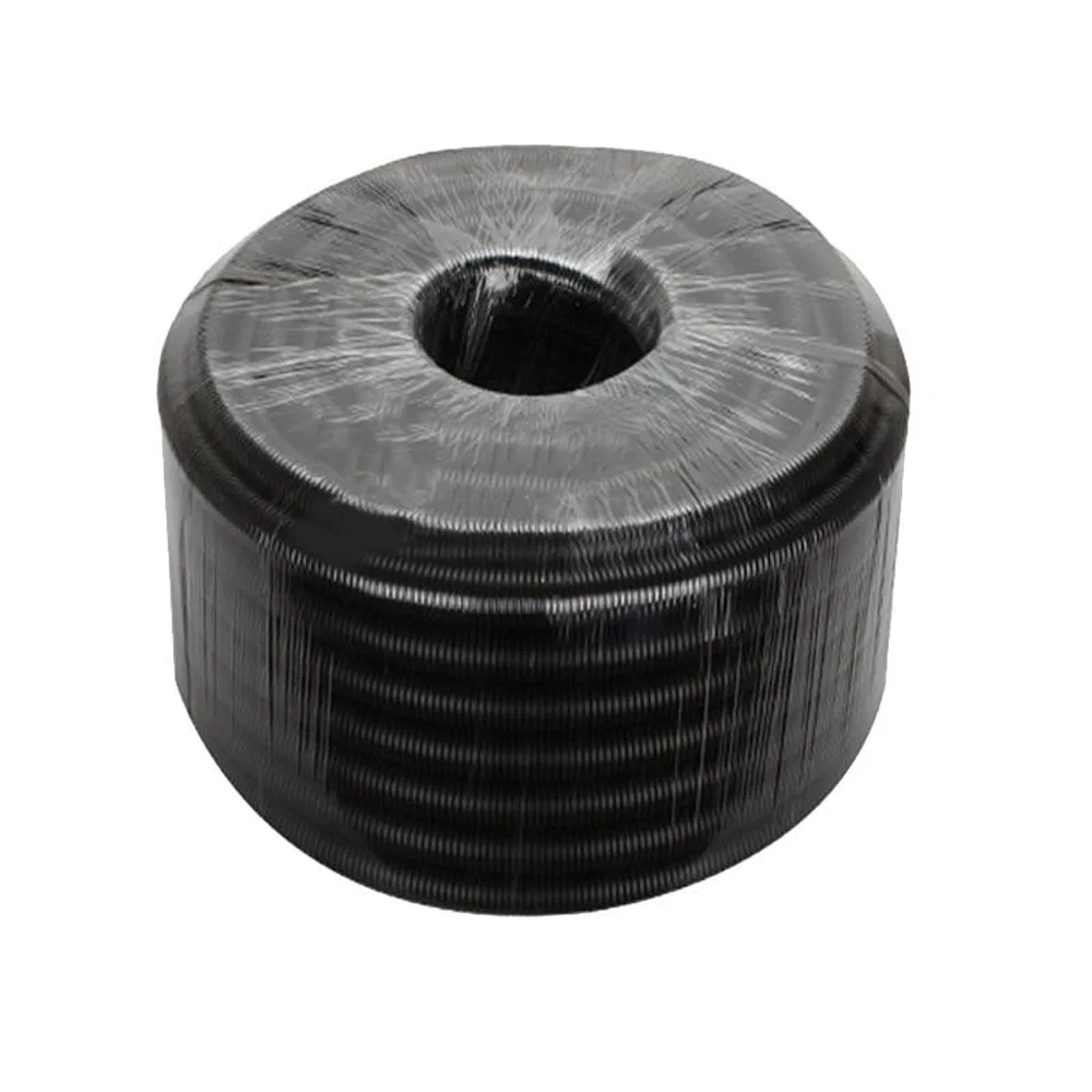 

Durable High Quality Wire Loom Tubing Split Tools Wear-Resistant 1/4" Wiring 3/8" Black Electrical Opening section