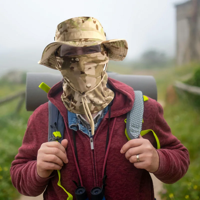 Головной убор с капюшоном для мужчин многофункциональная Съемная Балаклава