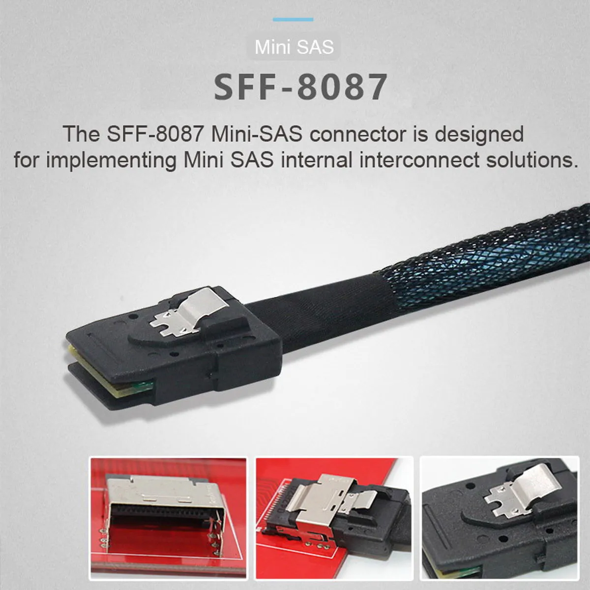 Для 4 SFF-8482 Target и SATA Cable SAS Disk Mini SFF-8087 Host |