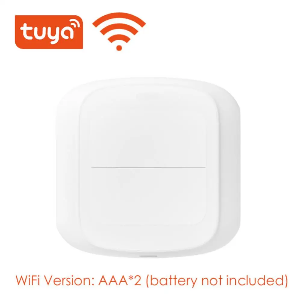 

Беспроводной кнопочный переключатель с 2 клавишами и поддержкой Wi-Fi/ZigBee