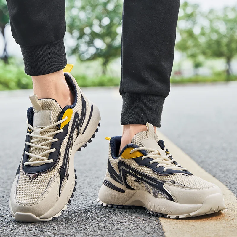 Brand New Men's Golf Shoes Mesh Breathable Men's Golf Training Sneakers Autumn Outdoor Jogging Shoes Golf Sneakers Size 39-46