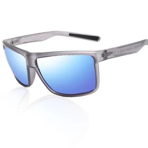 580P Rinconcito Square Sunglasses Men Brand Design Sport Polarized Sunglasses Mirrors Coating Drivin