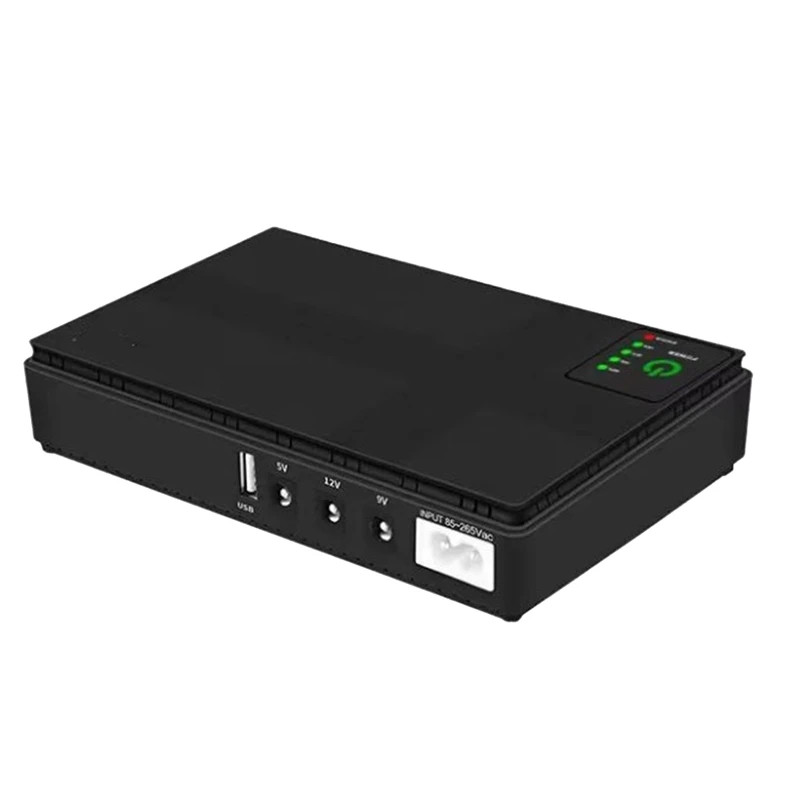 

Источник бесперебойного питания USB 5 в 9 в 12 В, 1 комплект, резервный аккумулятор 10400 мАч для Wi-Fi маршрутизатора CCTV (вилка стандарта США)