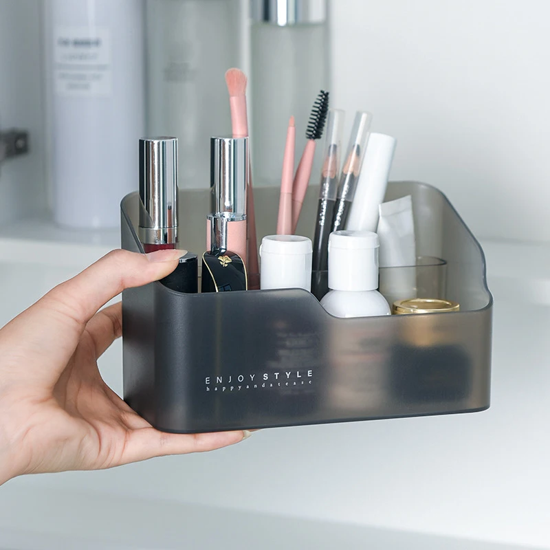 

Cosmetics Storage Box Saves Space Storage Jewelry Perfume Debris Cushion Makeup Desktop Dustproof Cosmetic Organizer