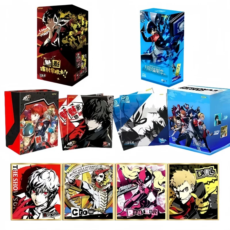 Фото Коллекционные карточки KAYOU Genuine Anime Royal Phantom Color Paper Laser Ticket Stub Card March Shadow Rare SR UR, игрушки, подарки №1