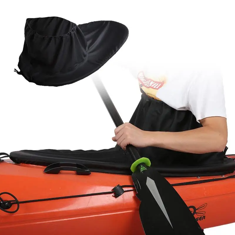 

Waterproof Canoe Kayak Spray Skirt Deck Adjustable Buckles Cockpit Deck Cover For Spray Skirt Lovers Water Sports Accessory