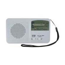 Emergency Radio with Solar and Hand Crank Self Powered, Battery USB Recharging FM/AM Radio LED Flashlight Phone Charger
