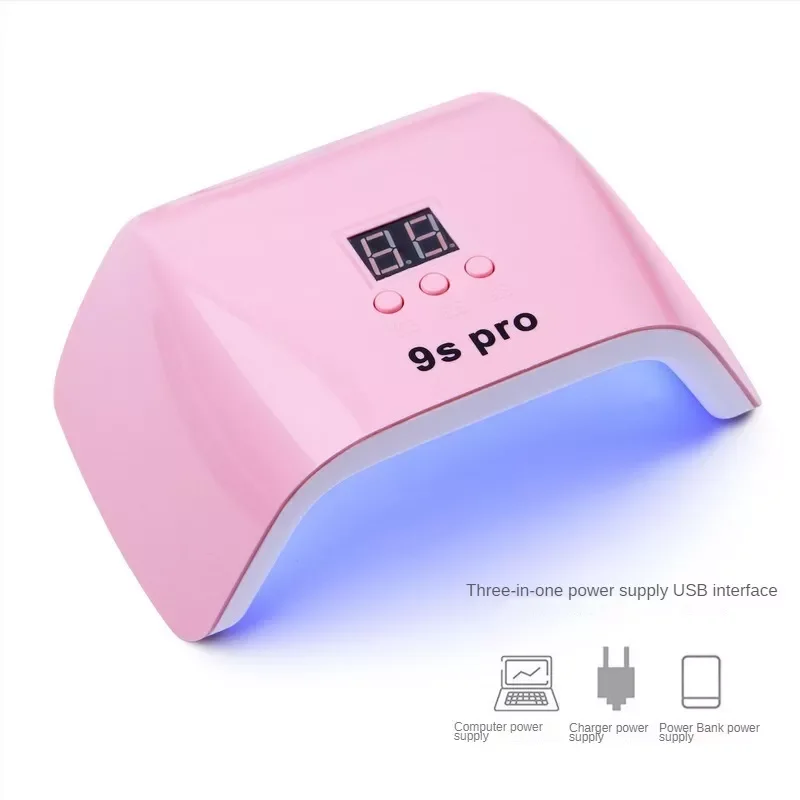 

NEW IN Lamp 120W Smart Sensor Nail Dryer UV Nail Phototherapy Lamp Non-black Hand