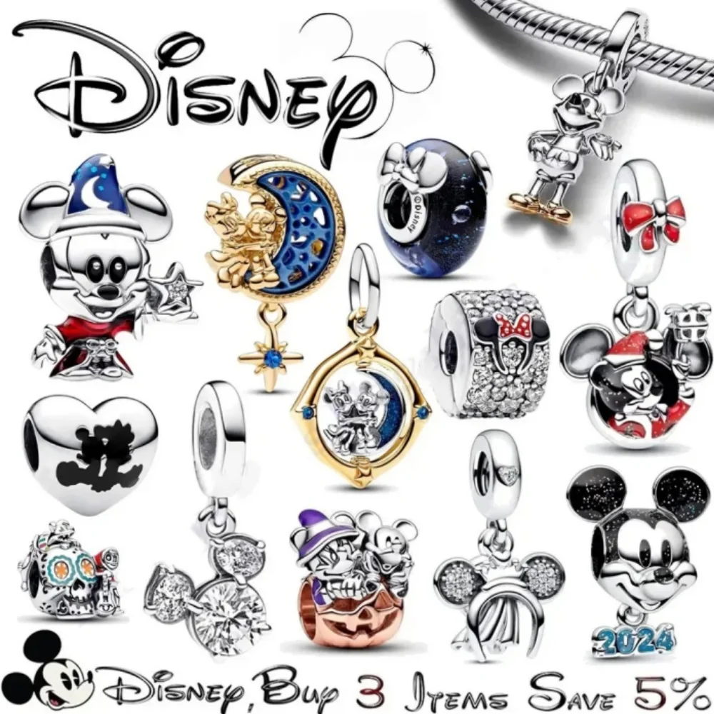 Potdemiel Disney Микки Маус Очаровательные модные украшения для женщин Идеальный