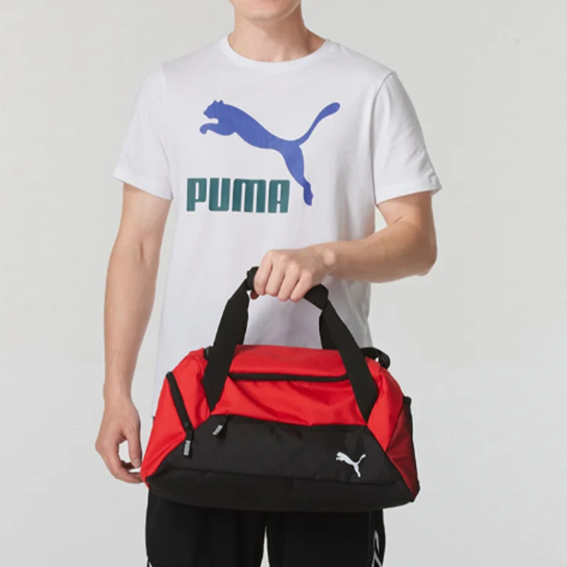Фото Рюкзак Puma Daily Red Black, школьный рюкзак с регулируемыми лямками, легкий, прочный, вместительный, повседневный, для путешествий, городской рюкзак №5