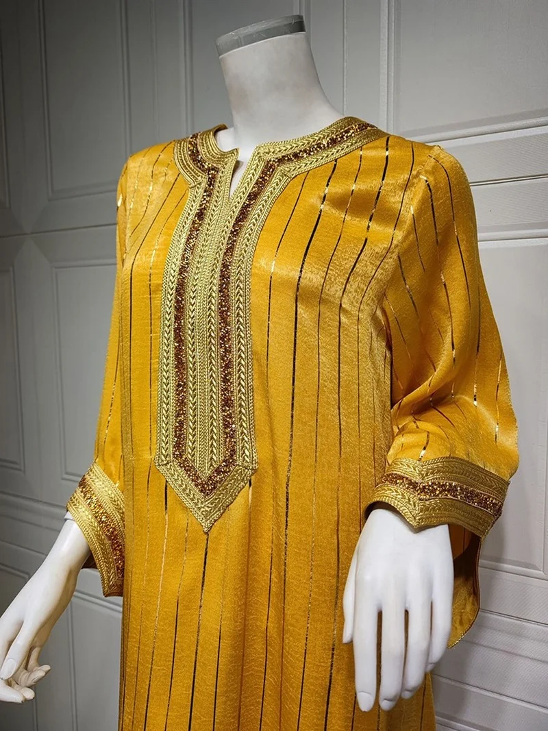 Ramadan Eid Mubarak Dubai Abaya Arabic Robe Longue Femme Kaftan Turkey Islam Muslim Hijab Long Dress African Dresses For Women