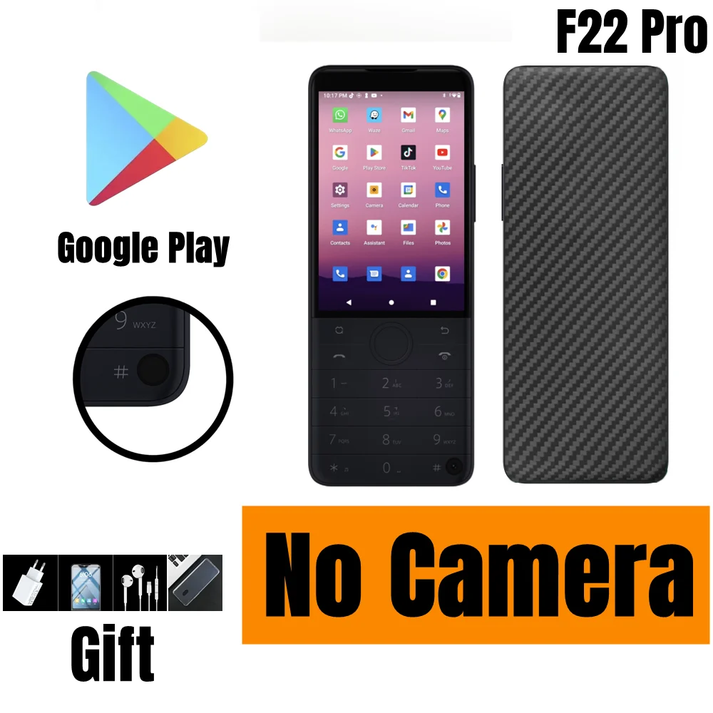 No Camera F22 Pro Global Version Google Play Store Android 12 Smartphone Free Shipping