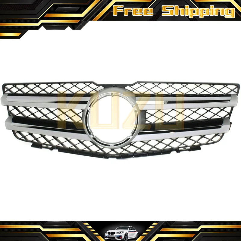 

20488008839776 Front Grille Mesh Grill For Mercedes-Benz GLK200 GLK260 GLK300 GLK350 2009-2013