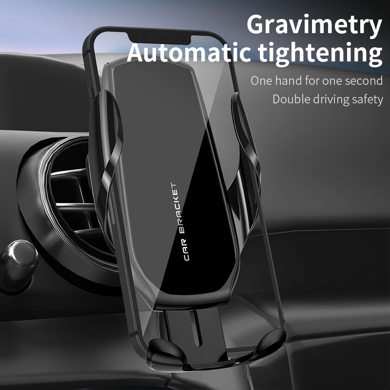 

For Phone Air Vent Clip Mount Stand Smartphone GPS Support For IPhone 13 Xiaomi Samsung Huawei Niye Universal Gravity Car Holder