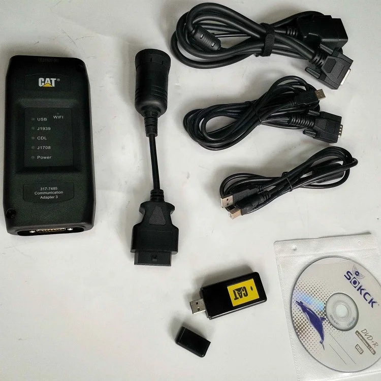 Диагностический инструмент для экскаватора 3177485 ET3 ET4 адаптер связи лучшего