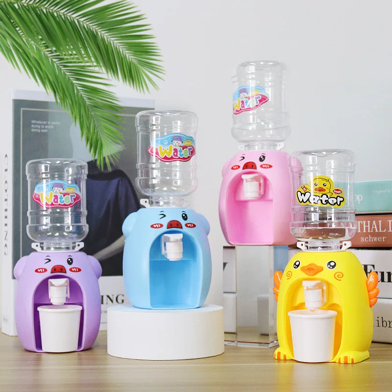 

Hot Sale Children's Water Beverage Machine Simulation Fun Mini Water Dispenser Life Like Cut Children Props Home Decorator