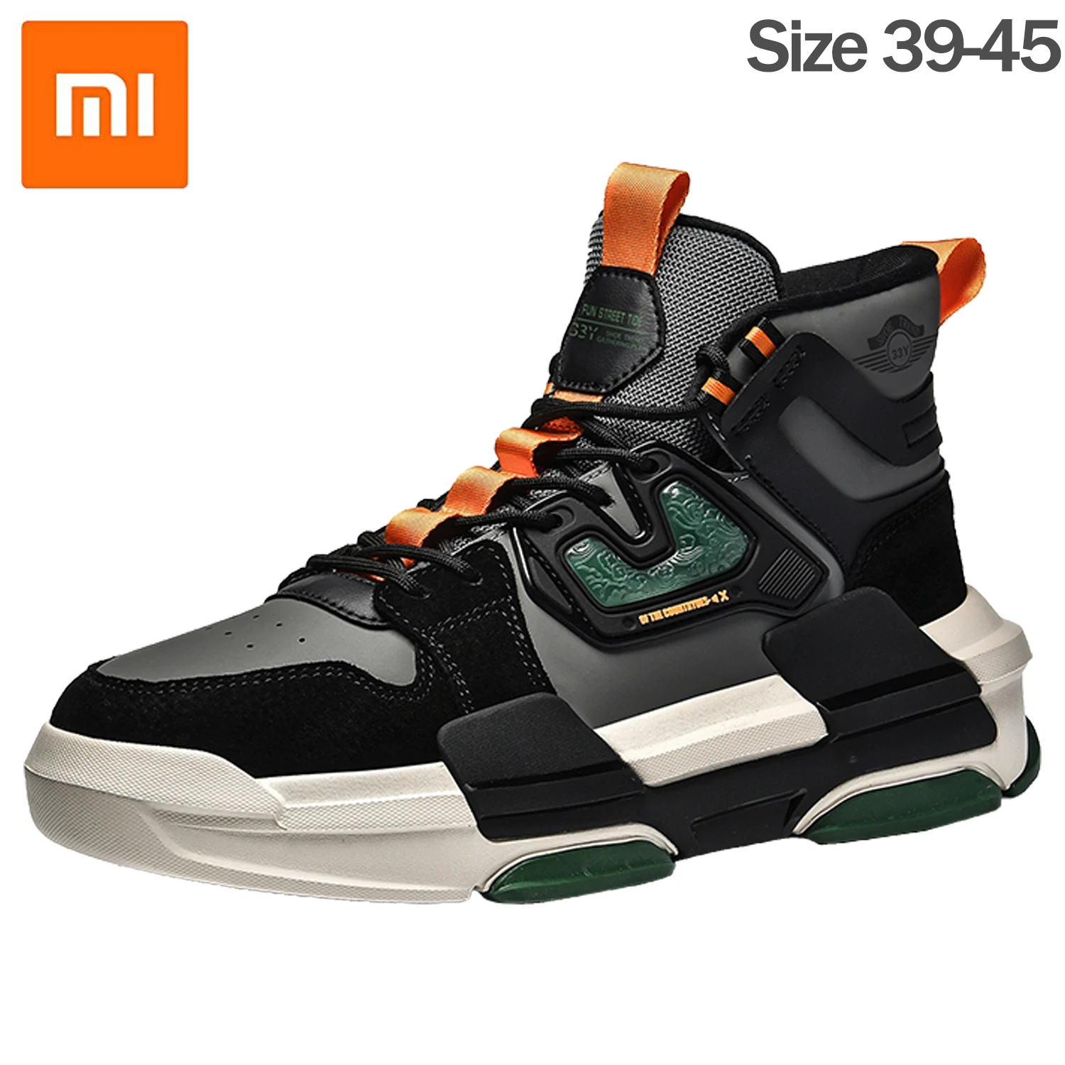 

Мужские модные кроссовки Xiaomi Mijia, стильные кроссовки для бега, повседневная спортивная обувь для прогулок, нескользящая повседневная обувь ...