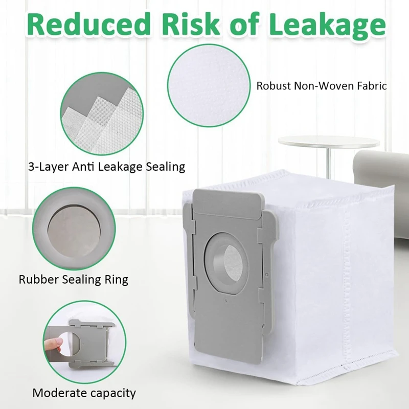 Сумки для утилизации грязи Irobot Roomba E I &amp J моделей I1 + I3 I4 I5 I7 I8 J5 J7 J8 j9 Combo J9