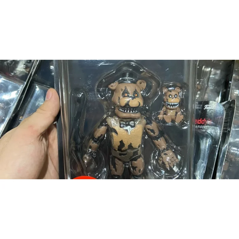 Фото Фигурка Foxy Bear: Фо́кси, Бонни, Чика, Спринг Трап — подвижная модель с шарнирами, в коробке №2