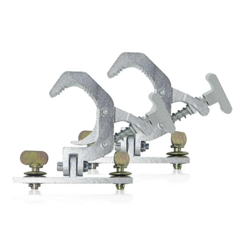 2 шт. алюминиевые складные зажимные крючки сценический светильник складной