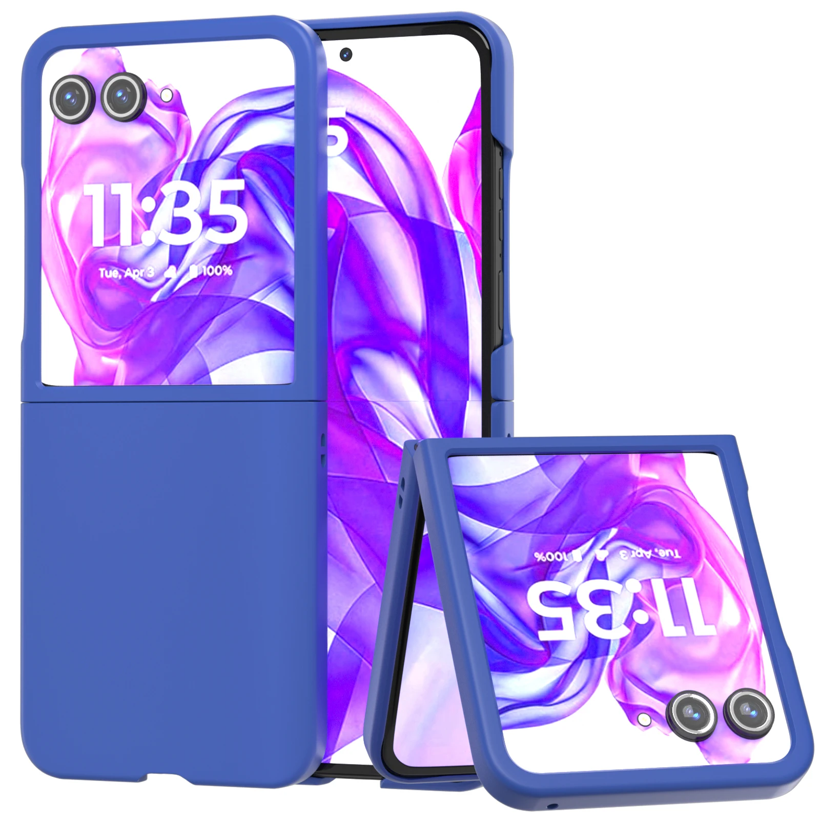 Ультратонкий Жесткий Чехол Для MOTO Razr 40 Ultra 50 матовый складной защитный чехол