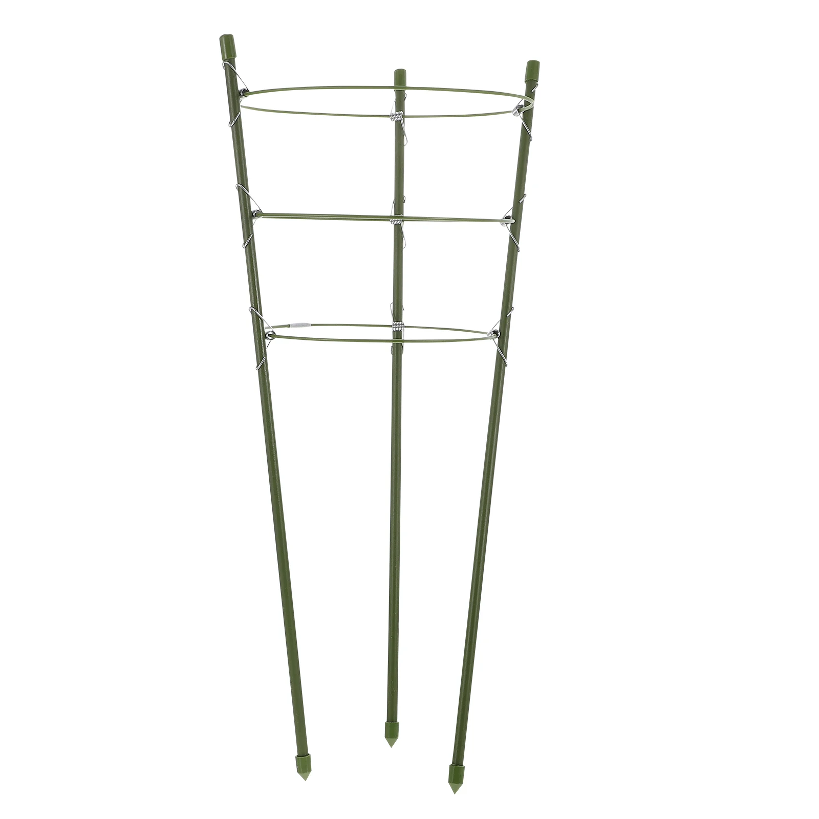 

3 Sets Climbing Trellis Potted Support Cage Tomatoes Cages Frame Plants Holder Garden Abs Flower Metal Brackets
