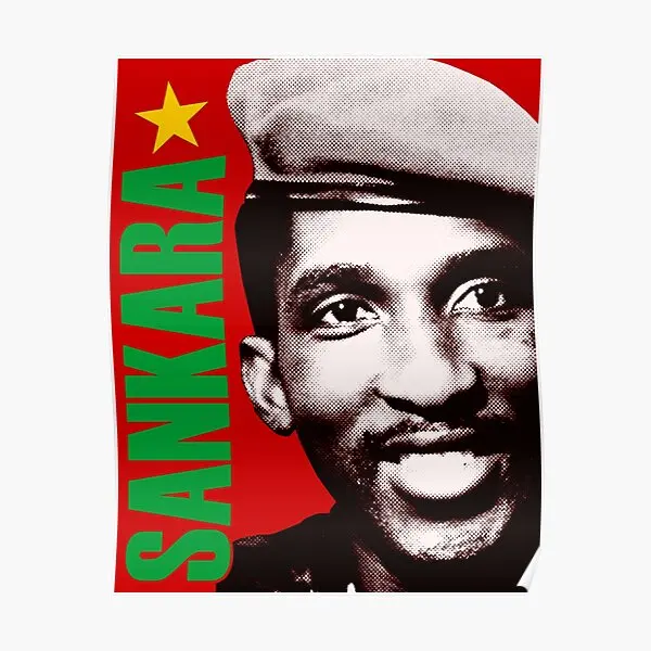 

Thomas Sankara Poster Picture Mural Decoration Print Home Wall Room Modern Funny Art Decor Painting Vintage No Frame
