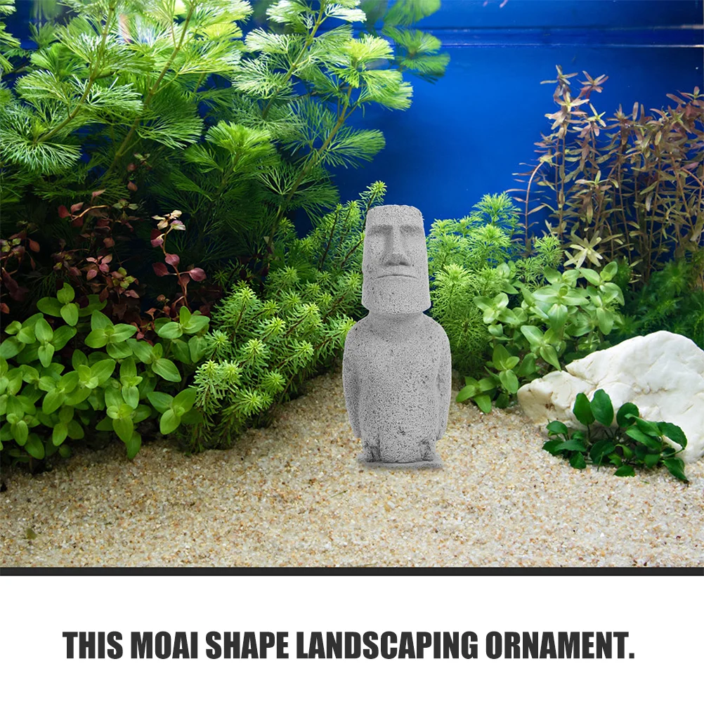 Статуя Моаи Ретро Статуэтка Скульптура Украшение Дома Маленькие Статуи