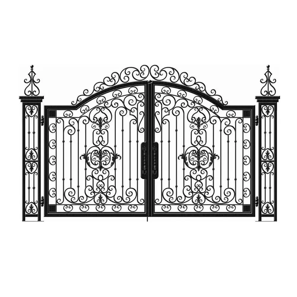 Gate Design Iron Fancy Gates For Home Galvanized Metal Models Entrance Gate Driveway Gate Exterior Iron Gate