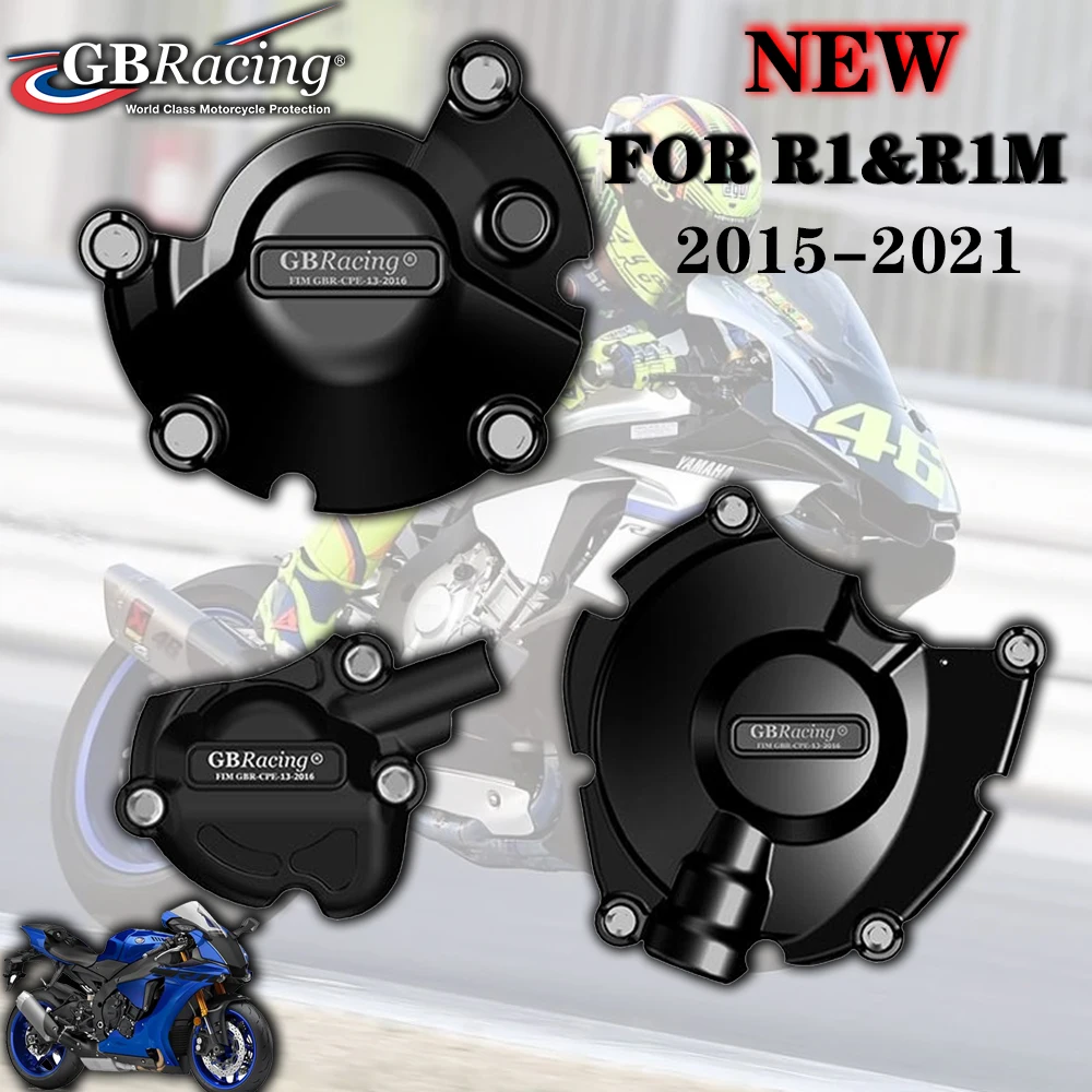 

Motorcycles Engine Cover Protection Case GB Racing For YAMAHA R1&R1M&R1S 2015 16 17 2018 2019 2020 2021 Engine Covers Protectors
