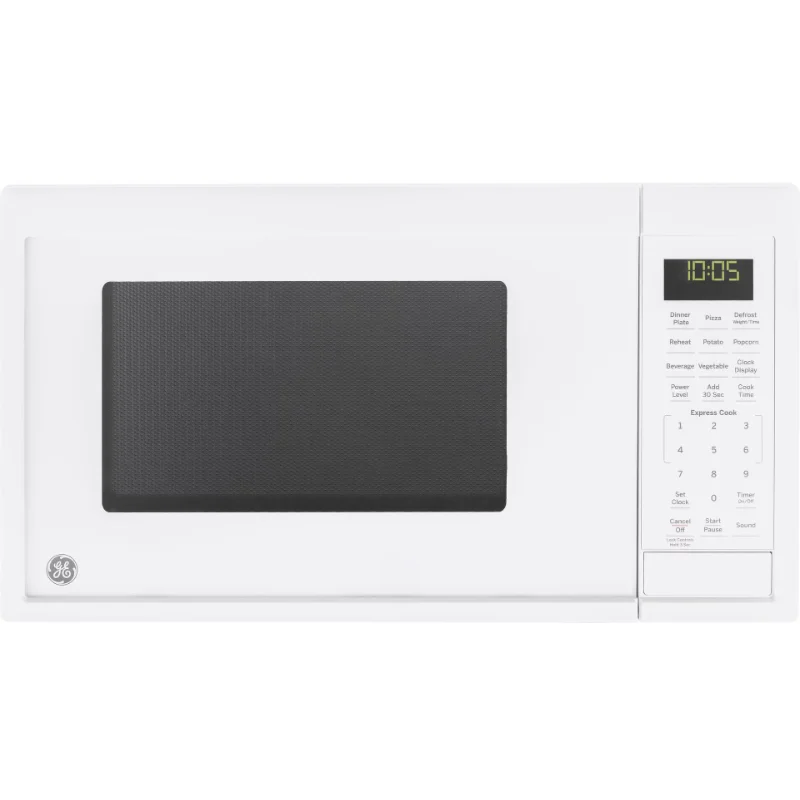 

GE® 0.9 Cubic Foot Capacity Countertop Microwave Oven, White, JES1095DMWW microwave ovens