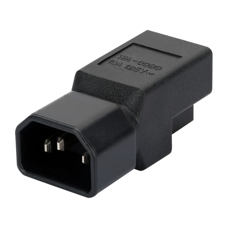 Адаптер питания IEC 320 C14 на NEMA 5-15R, преобразователь питания C14 на 3-контактный разъем стандарта США (art.: 3920d4d368efb) - 3920d4d368efb