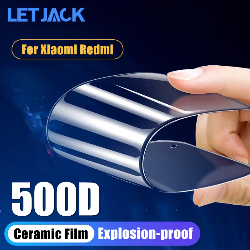 

Мягкая Керамическая пленка с полным покрытием 500D для Xiaomi 11T 11 Lite 12 Ultra Poco X4 X3 Pro, Защита экрана для Redmi Note 11 10 9 8 Pro