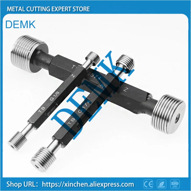 High precision Thread Plug gauge G pipe thread Plug gauge Precision internal Screw Gage Fine,Pitch Thread Test Tool 1pcs