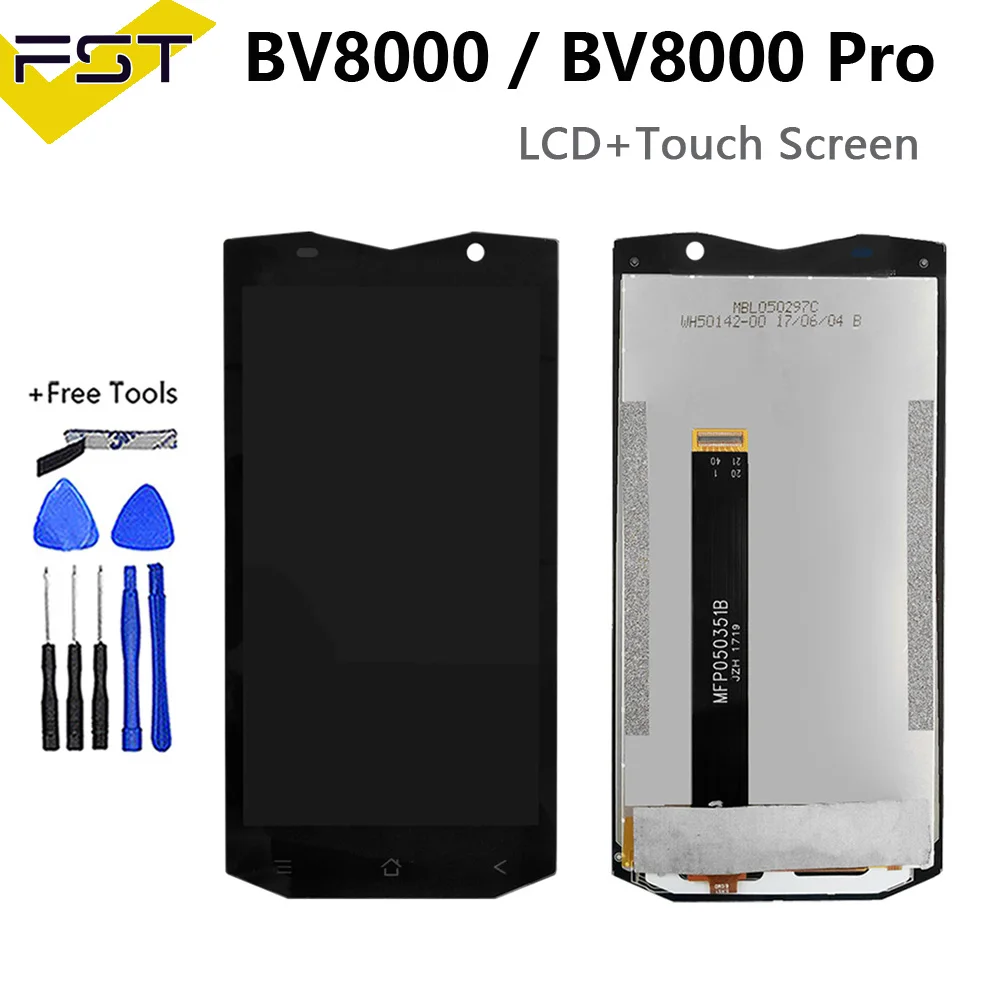 

Original For Blackview BV8000 LCD Display Touch Screen Digitizer For Blackview BV8000 Pro BV 8000 LCD Dispaly Phone Accessories