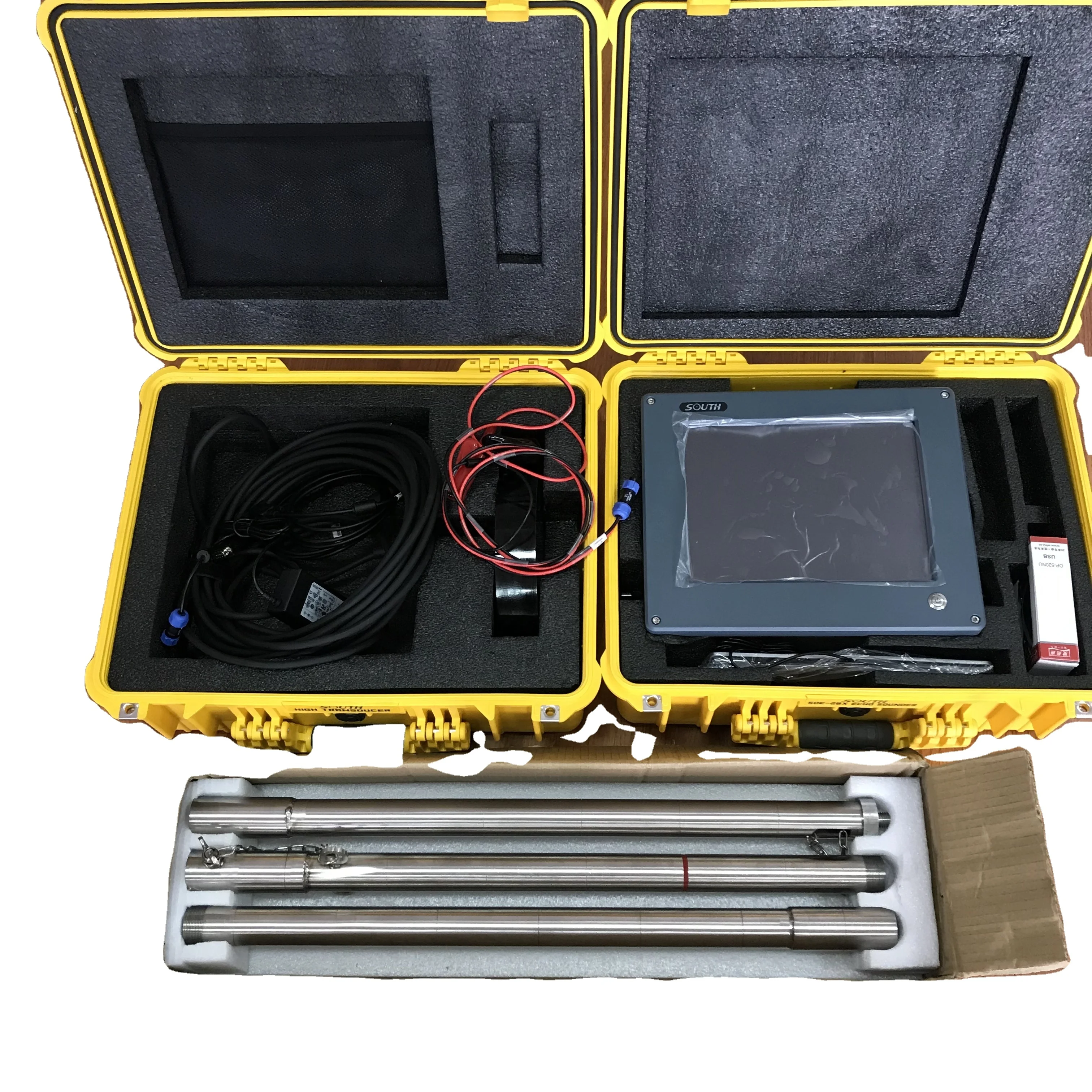 

south ruide SDE-28S+ survey marine 3d echo sounder with gps recording paper