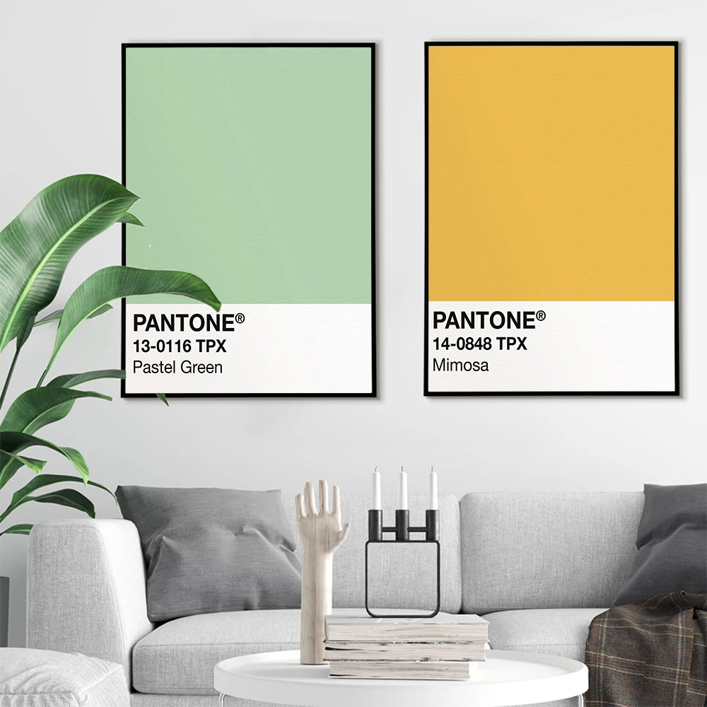 

Цветной холст PinkYellowGreenBlue, картина в скандинавском стиле, Художественная печать, Минималистичная Настенная картина для гостиной, украшение для дома