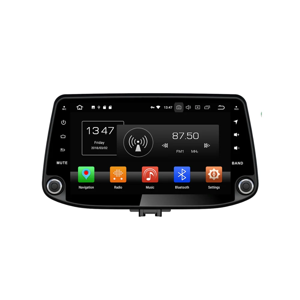 

Автомобильный радиоприемник 9 "8 ядер Android 9,0 для Hyundai I30 2017-2019, автомобильный мультимедийный плеер 1024*600, автомобильная аудиосистема PX5, автомо...
