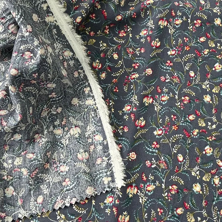 1 метр х 4 метра вискоза с цифровой печатью мягкая вискозная ткань для платья